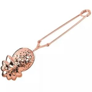 NWT Stainless Steel Rose Gold Pineapple Tea Infuser